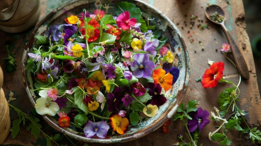 Plantes et fleurs comestibles